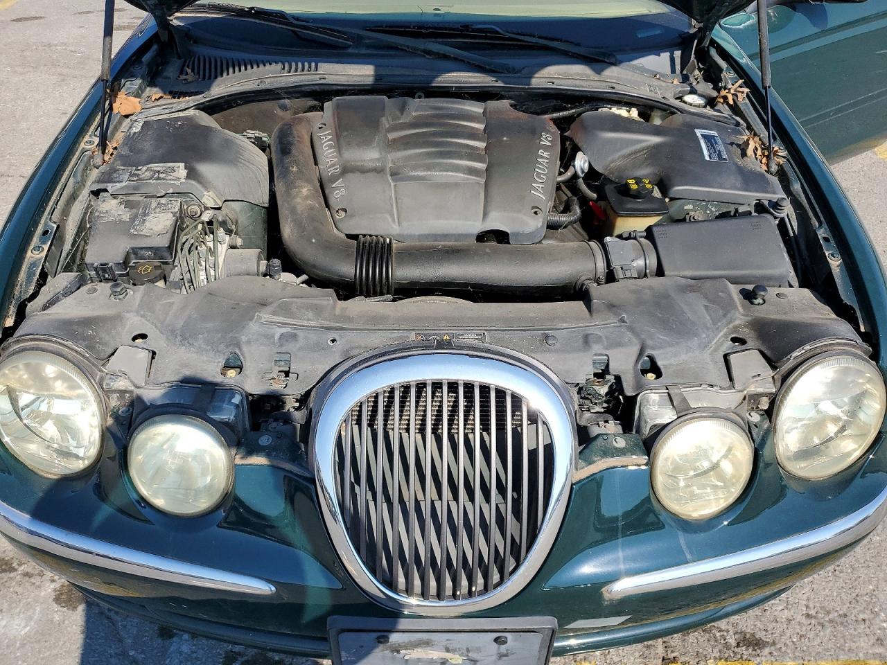 2000 Jaguar S-type Зеленый vin: SAJDA01D4YGL55869