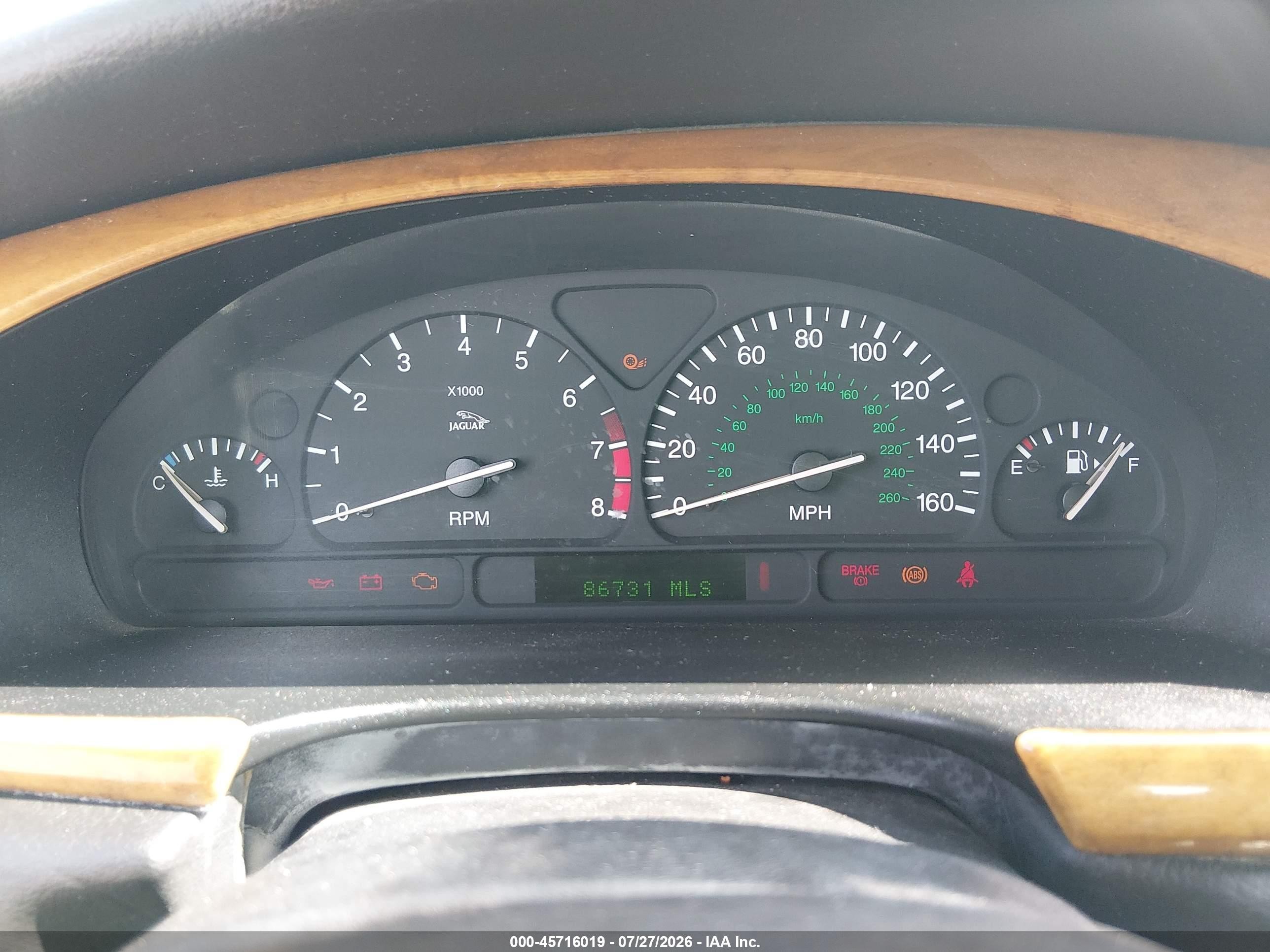 2000 Jaguar S-type 4.0l V8 Silver vin: SAJDA01D4YGL67746