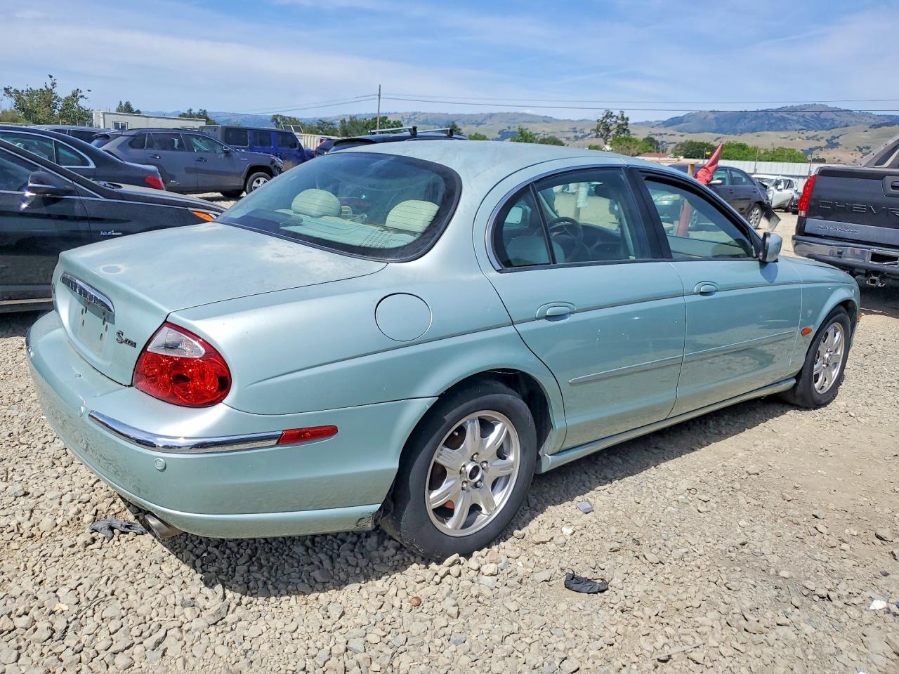 2000 Jaguar S-type Бирюзовый vin: SAJDA01D5YGL16885