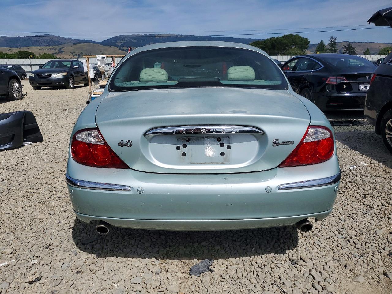 2000 Jaguar S-type Бирюзовый vin: SAJDA01D5YGL16885