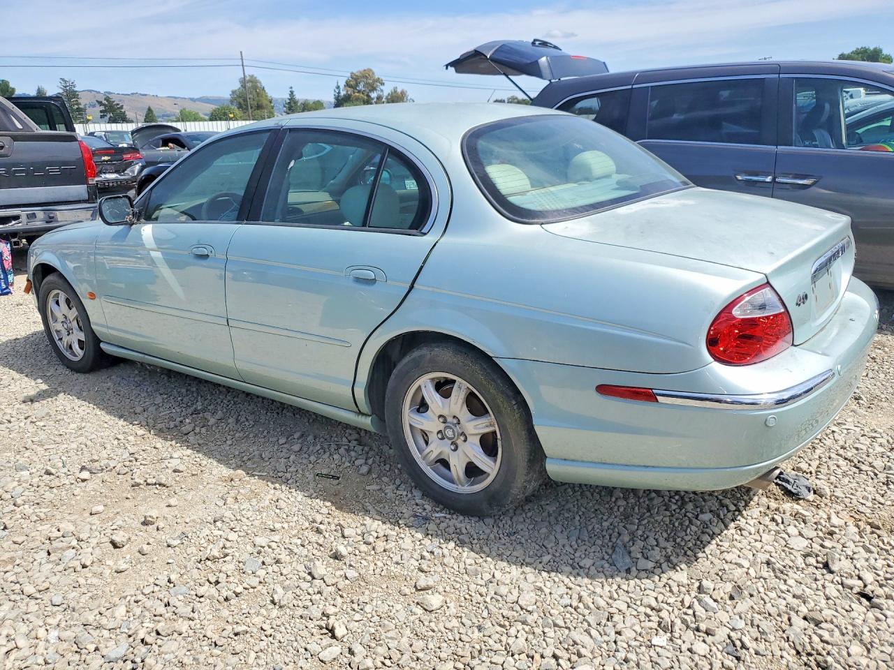 2000 Jaguar S-type Бирюзовый vin: SAJDA01D5YGL16885