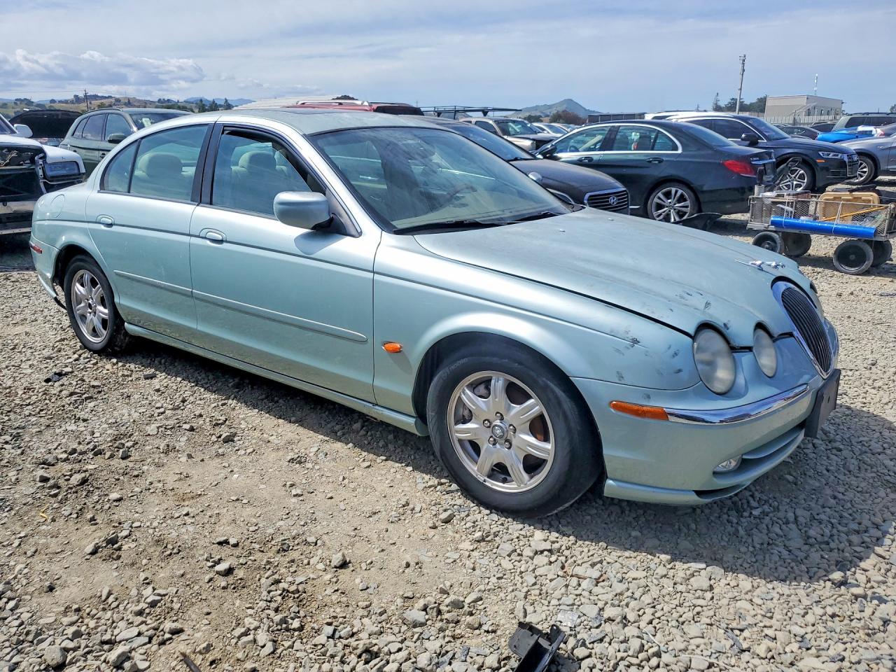 2000 Jaguar S-type Бирюзовый vin: SAJDA01D5YGL16885