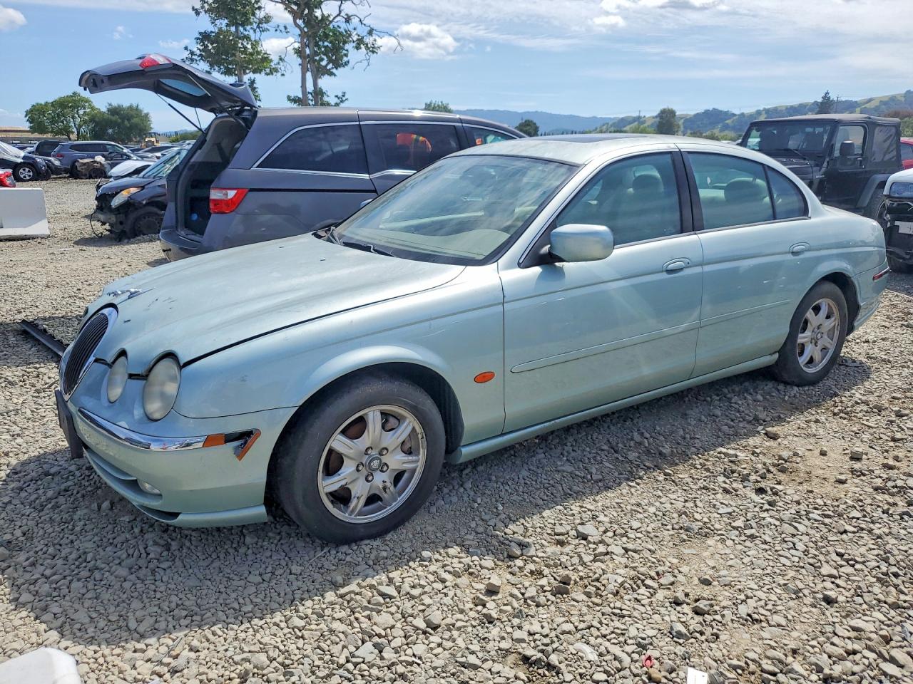 2000 Jaguar S-type Бирюзовый vin: SAJDA01D5YGL16885