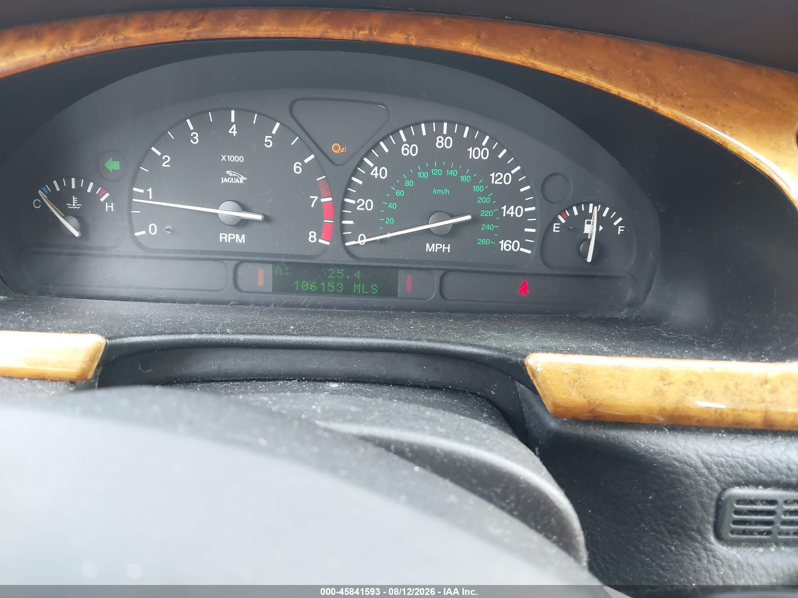 2000 Jaguar S-type 4.0l V8 Black vin: SAJDA01D6YGL46364