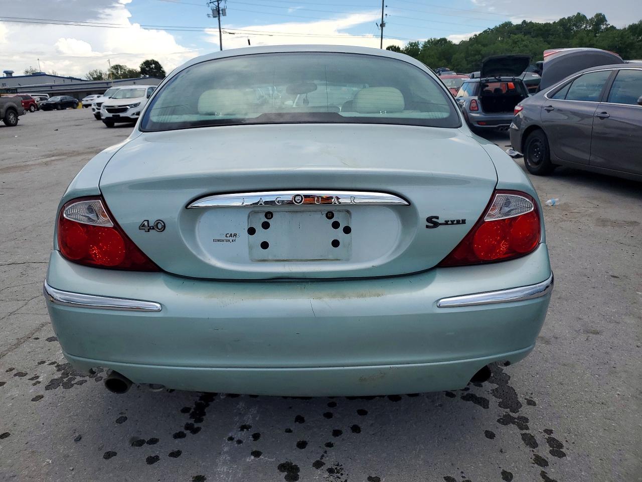 2000 Jaguar S-type Бирюзовый vin: SAJDA01D9YGL62283