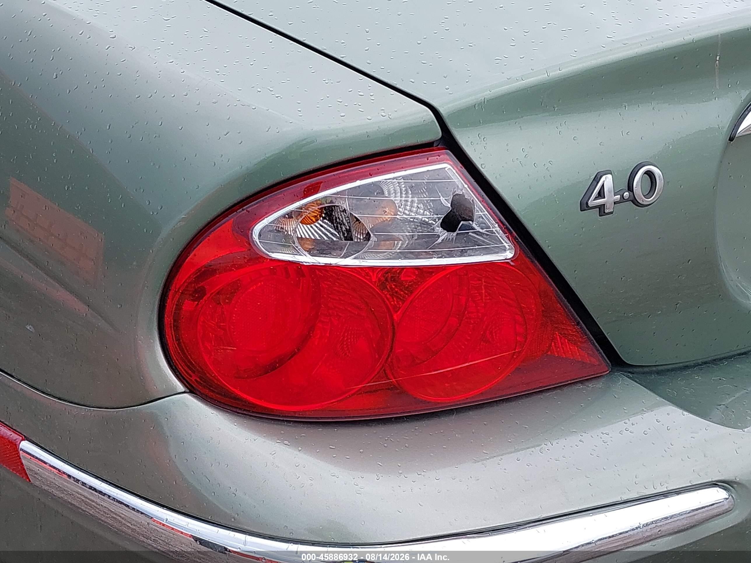 2000 Jaguar S-type 4.0l V8 Green vin: SAJDA01DXYGL50921