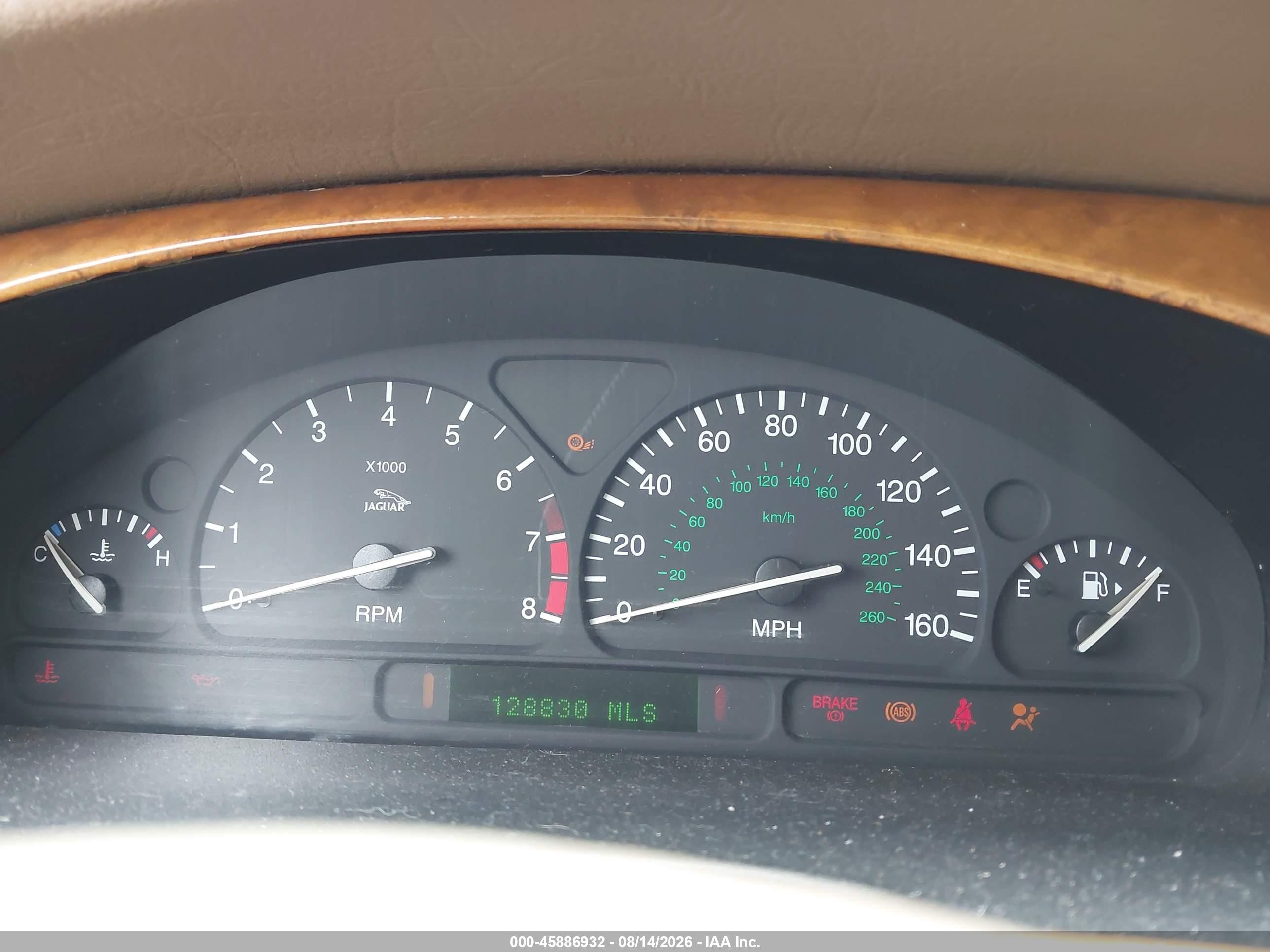 2000 Jaguar S-type 4.0l V8 Green vin: SAJDA01DXYGL50921