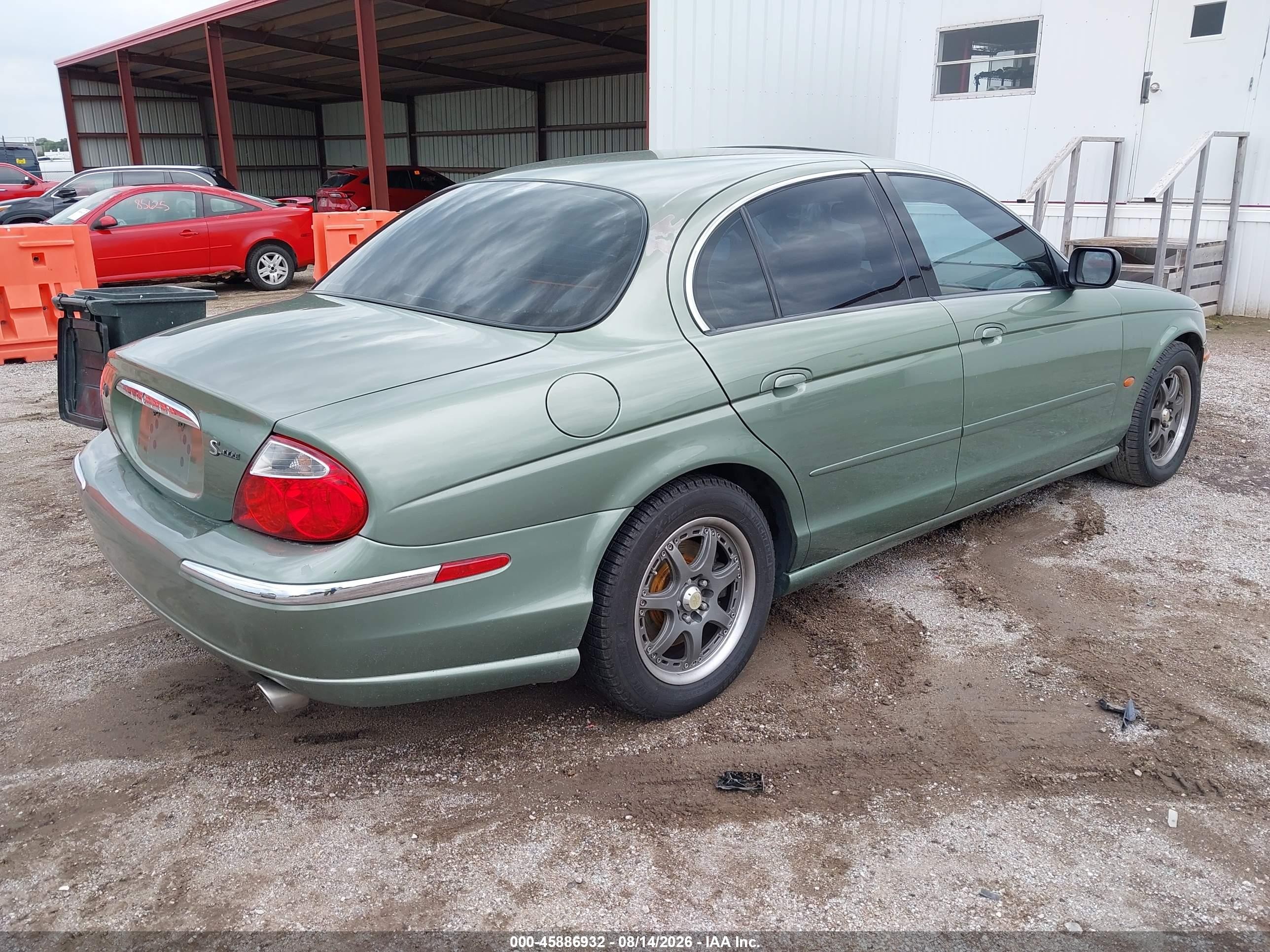 2000 Jaguar S-type 4.0l V8 Green vin: SAJDA01DXYGL50921