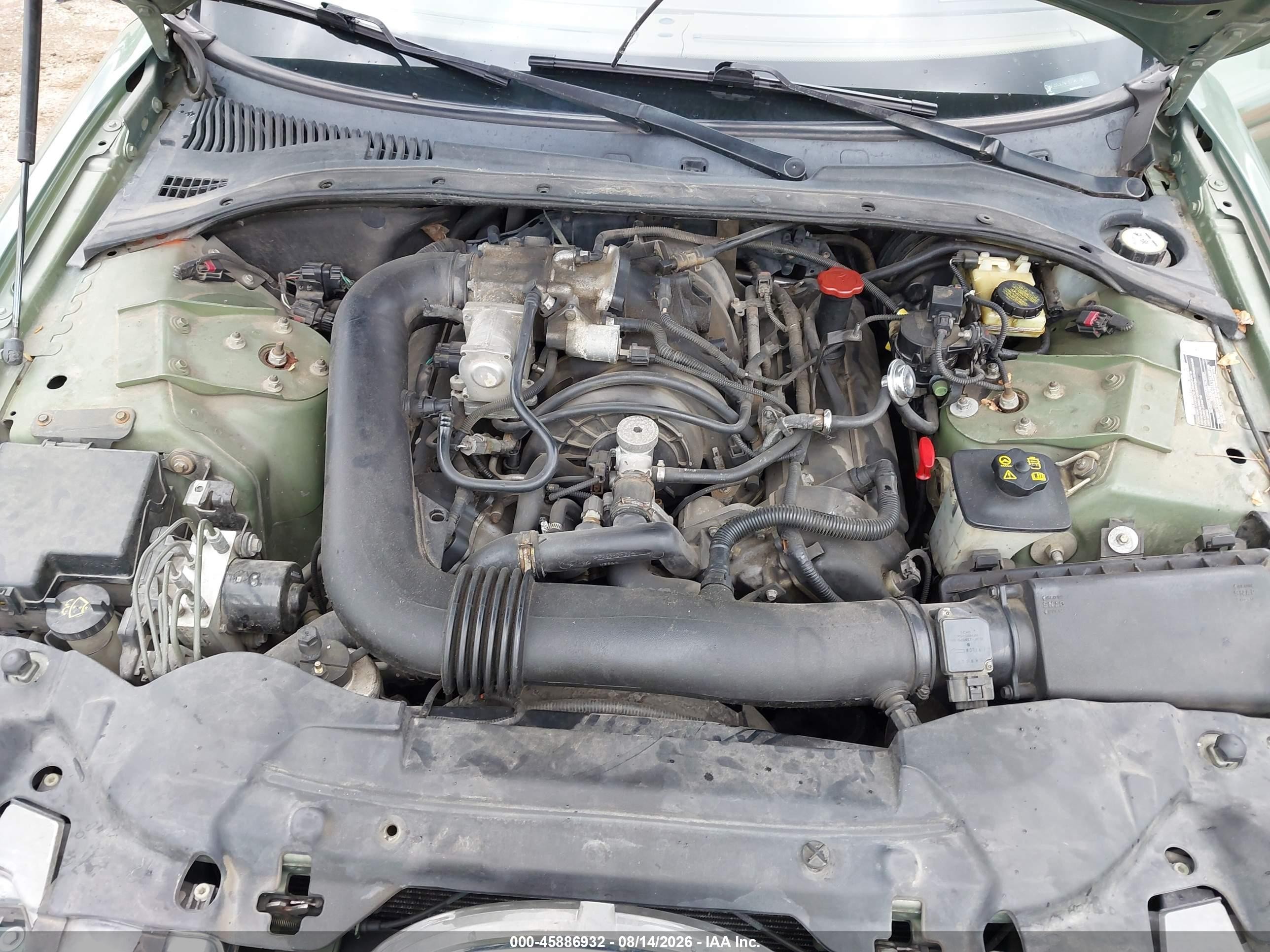 2000 Jaguar S-type 4.0l V8 Green vin: SAJDA01DXYGL50921
