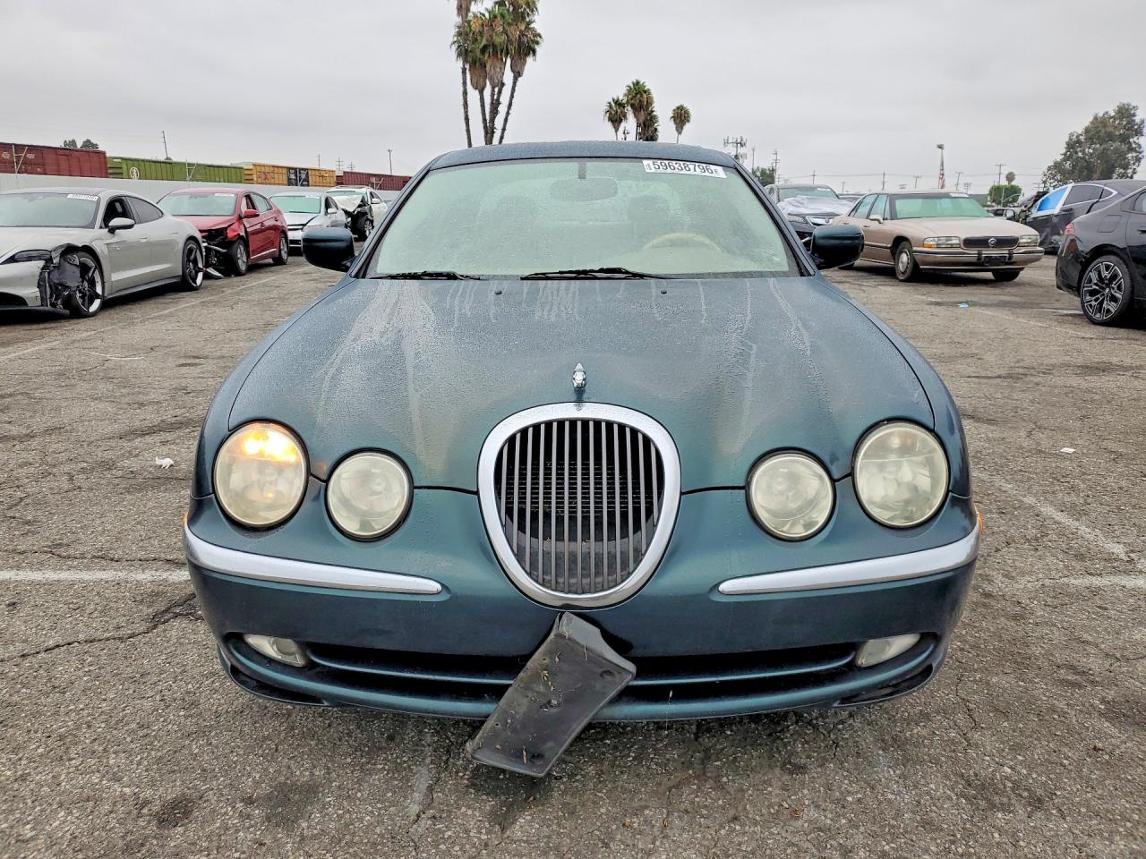 2002 Jaguar S-type Green vin: SAJDA01N02FM35773
