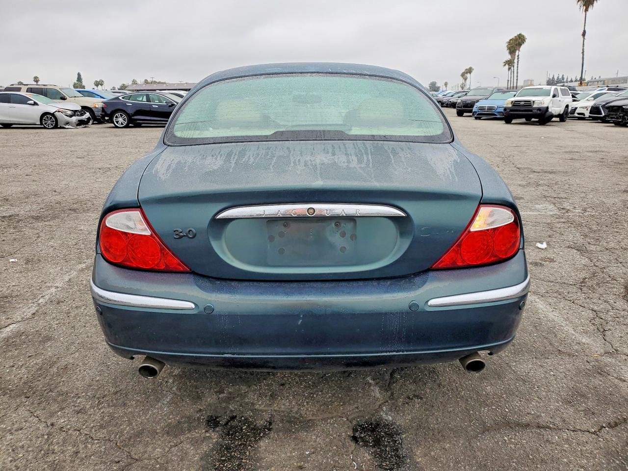 2002 Jaguar S-type Green vin: SAJDA01N02FM35773