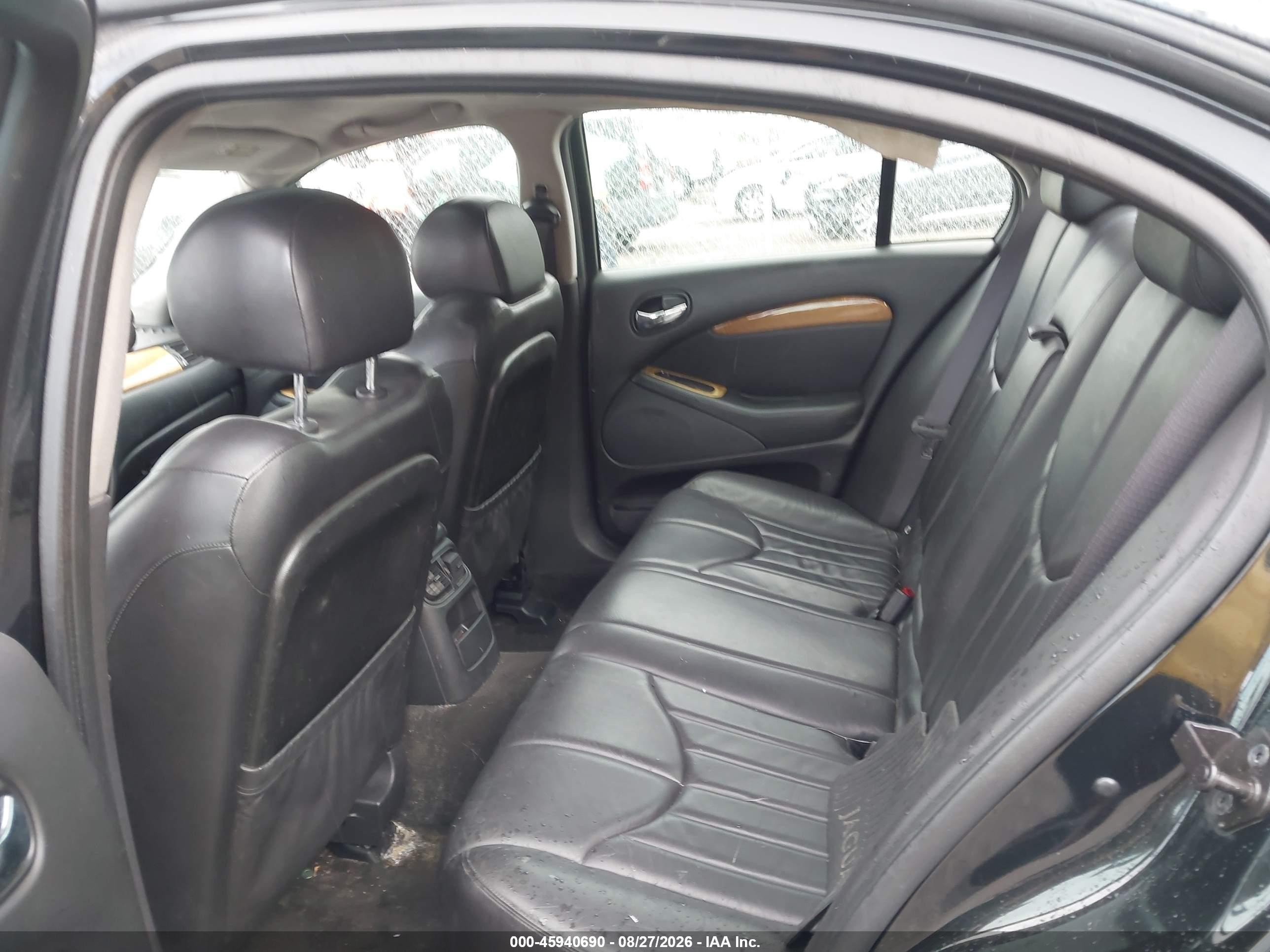 2001 Jaguar S-type 3.0l V6 Black vin: SAJDA01N21FM01543