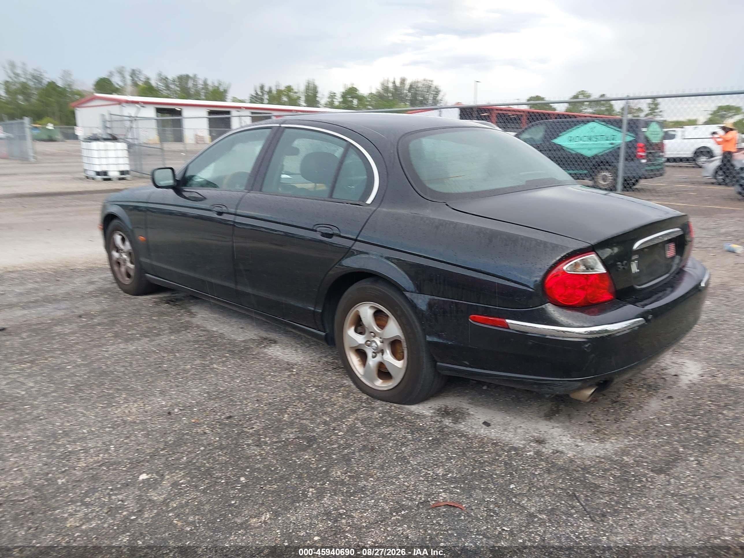 2001 Jaguar S-type 3.0l V6 Black vin: SAJDA01N21FM01543