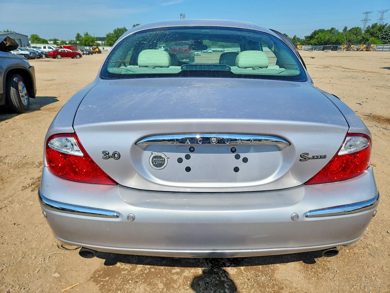 2001 Jaguar S-type Silver vin: SAJDA01N41FM04167