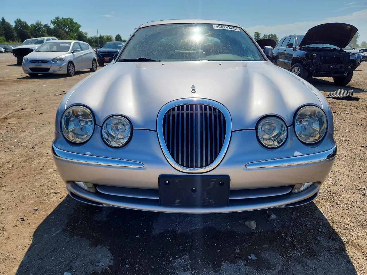 2001 Jaguar S-type Silver vin: SAJDA01N41FM04167