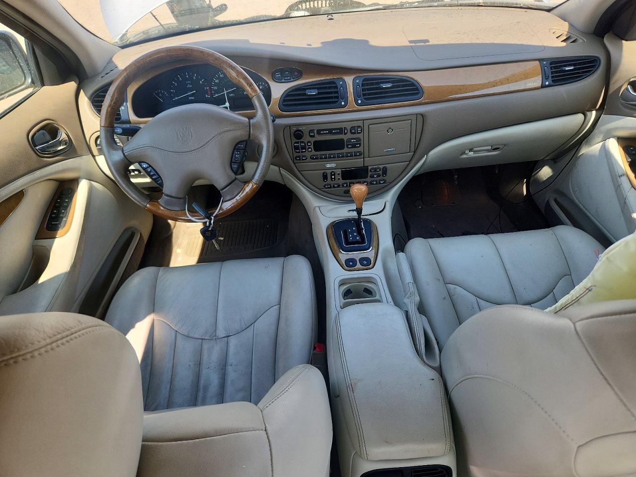 2001 Jaguar S-type Silver vin: SAJDA01N41FM04167