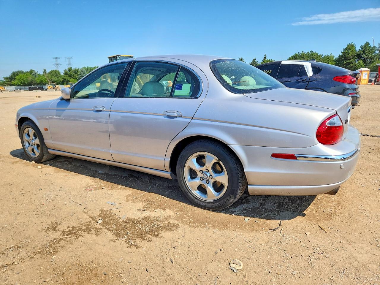 2001 Jaguar S-type Silver vin: SAJDA01N41FM04167