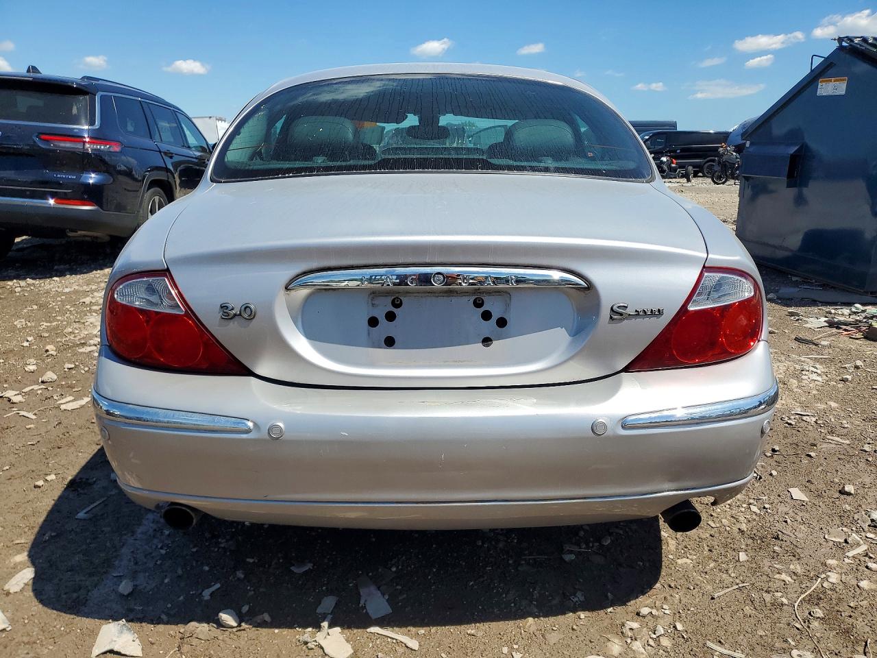 2001 Jaguar S-type Silver vin: SAJDA01N51FM00189