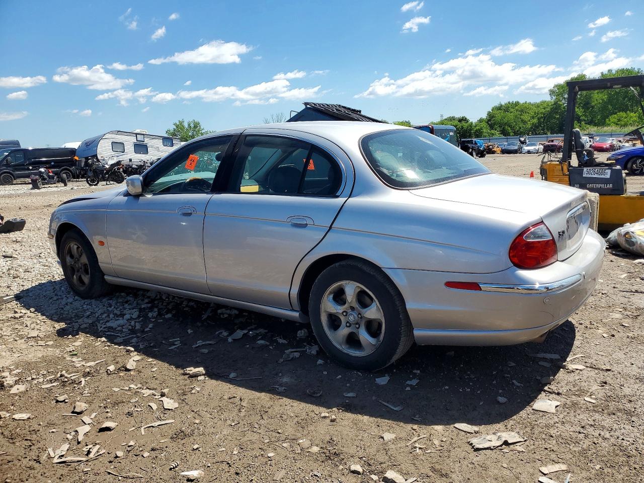 2001 Jaguar S-type Silver vin: SAJDA01N51FM00189