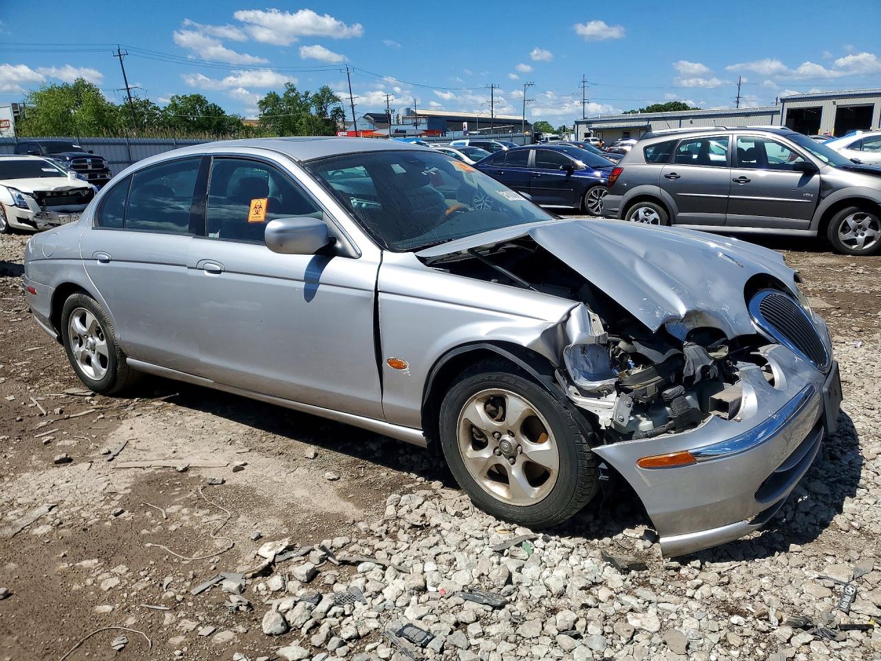 2001 Jaguar S-type Silver vin: SAJDA01N51FM00189