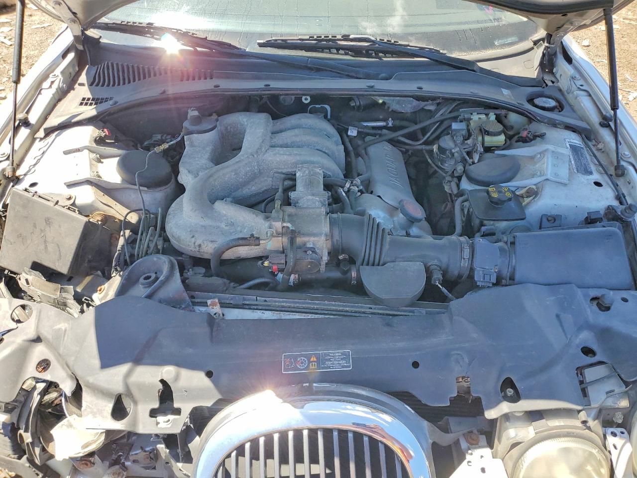 2001 Jaguar S-type Silver vin: SAJDA01N51FM00189