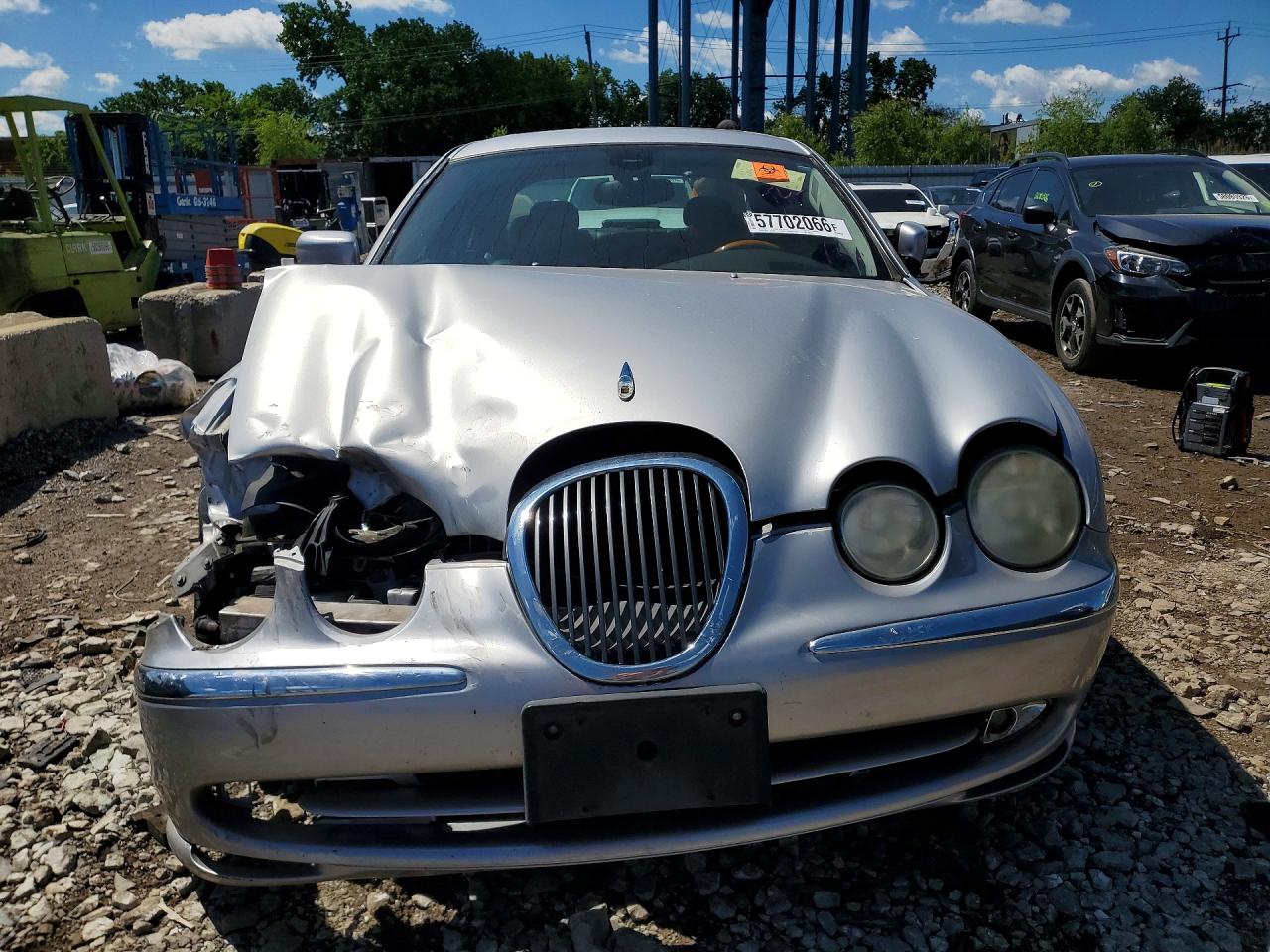 2001 Jaguar S-type Silver vin: SAJDA01N51FM00189