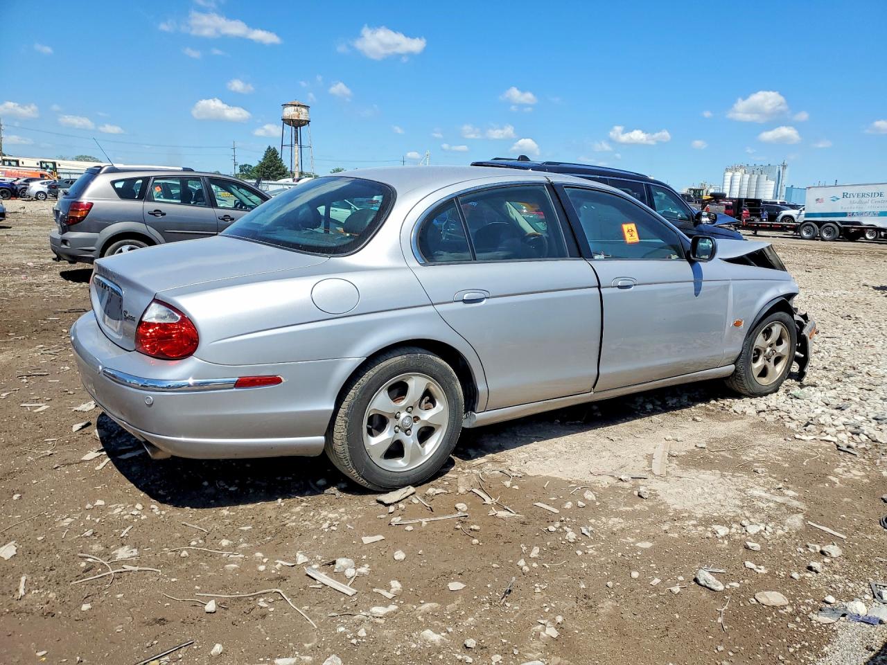 2001 Jaguar S-type Silver vin: SAJDA01N51FM00189