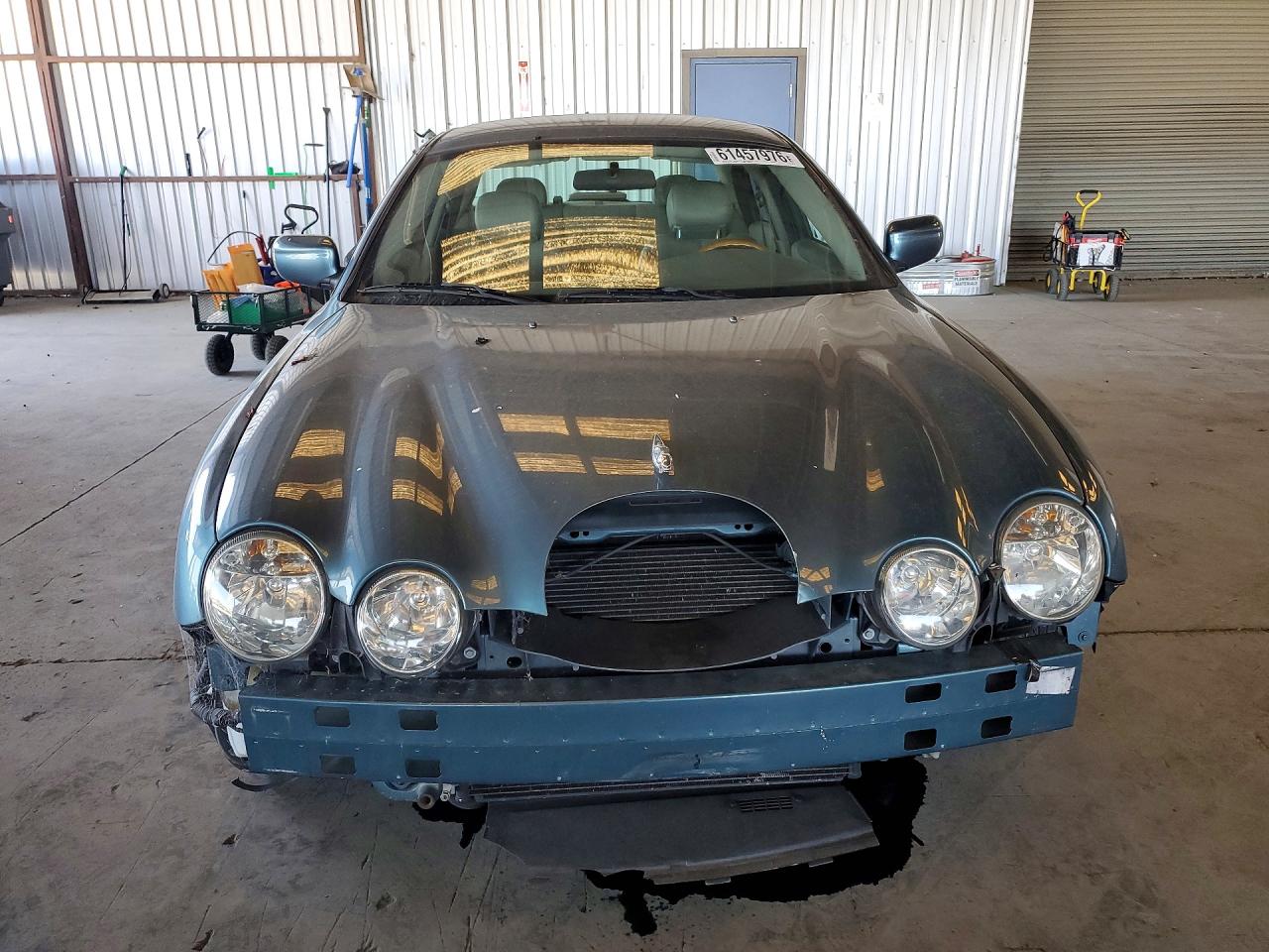 2001 Jaguar S-type Teal vin: SAJDA01N71FM07144