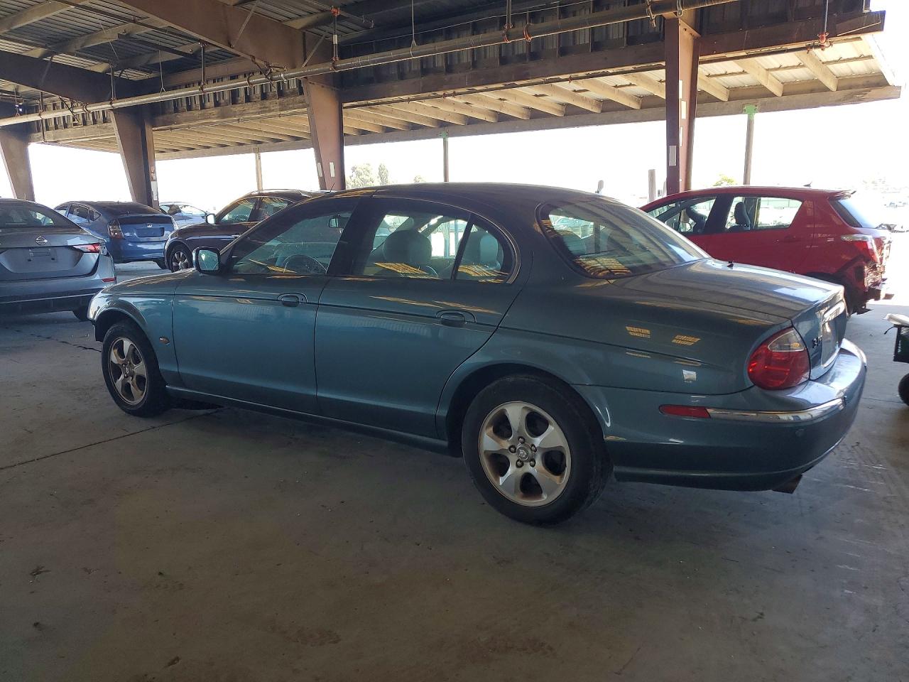2001 Jaguar S-type Teal vin: SAJDA01N71FM07144