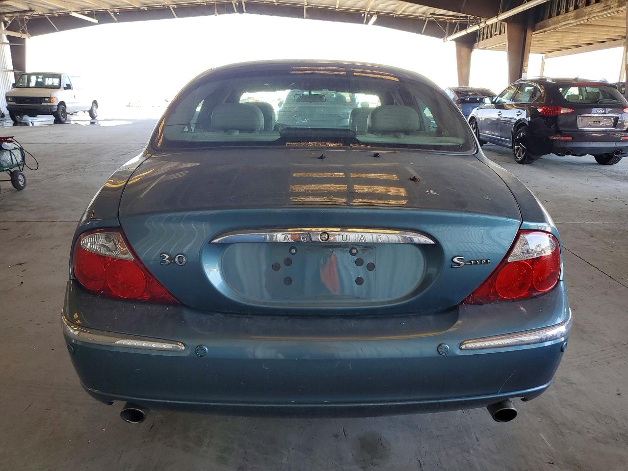 2001 Jaguar S-type Teal vin: SAJDA01N71FM07144