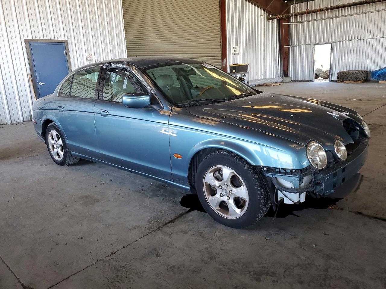 2001 Jaguar S-type Teal vin: SAJDA01N71FM07144