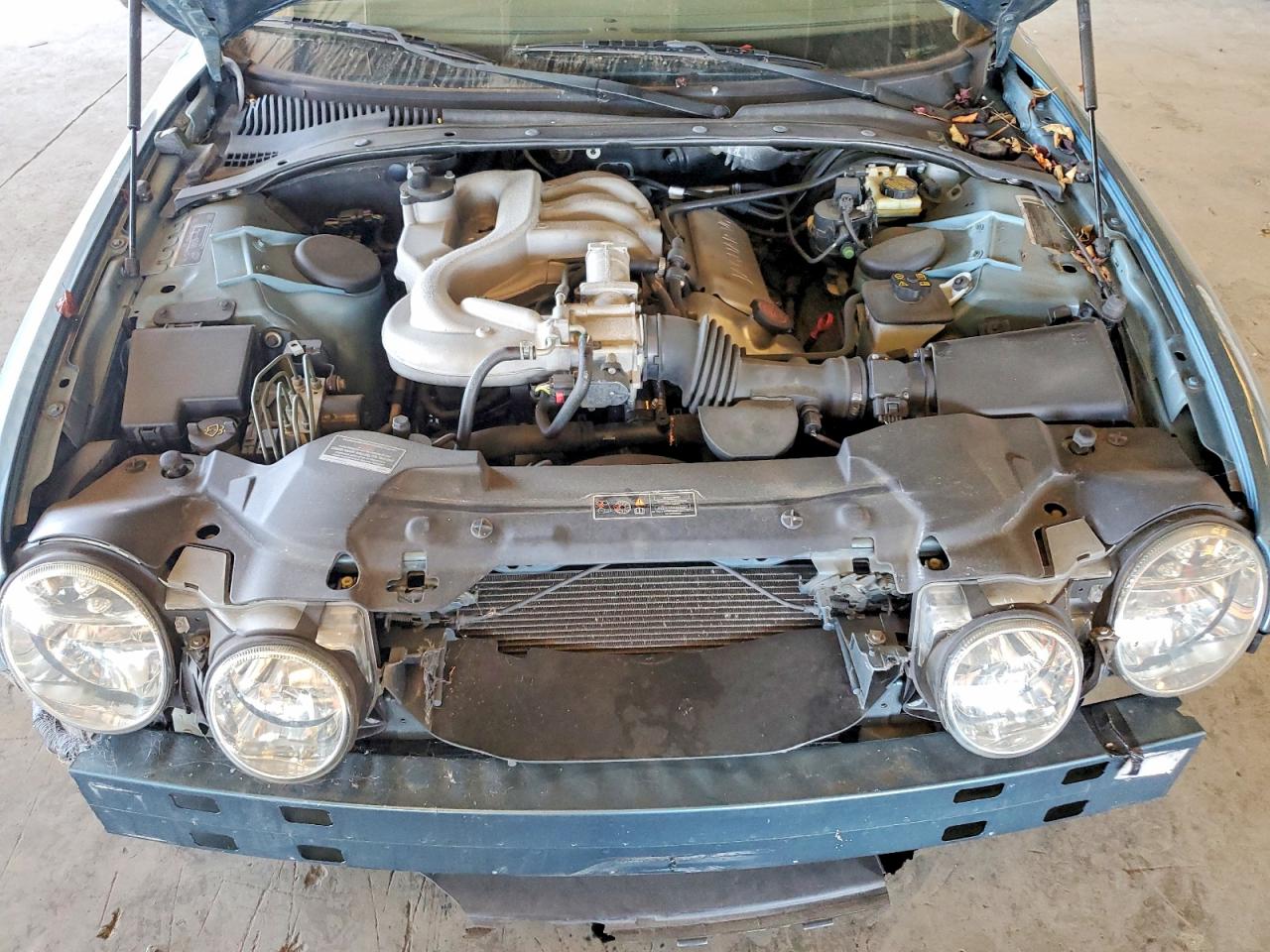 2001 Jaguar S-type Teal vin: SAJDA01N71FM07144