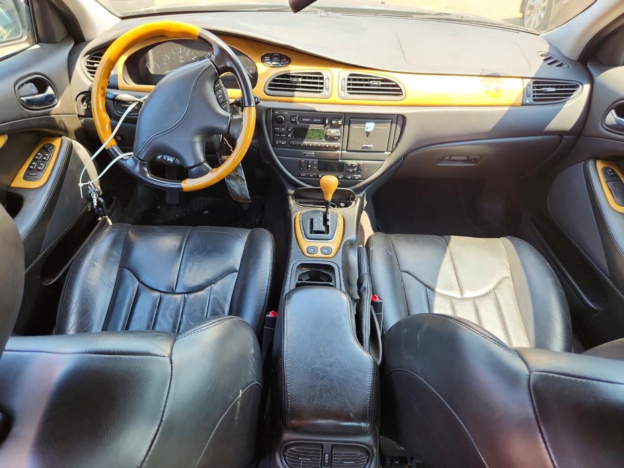 2001 Jaguar S-type Black vin: SAJDA01N81FL96073