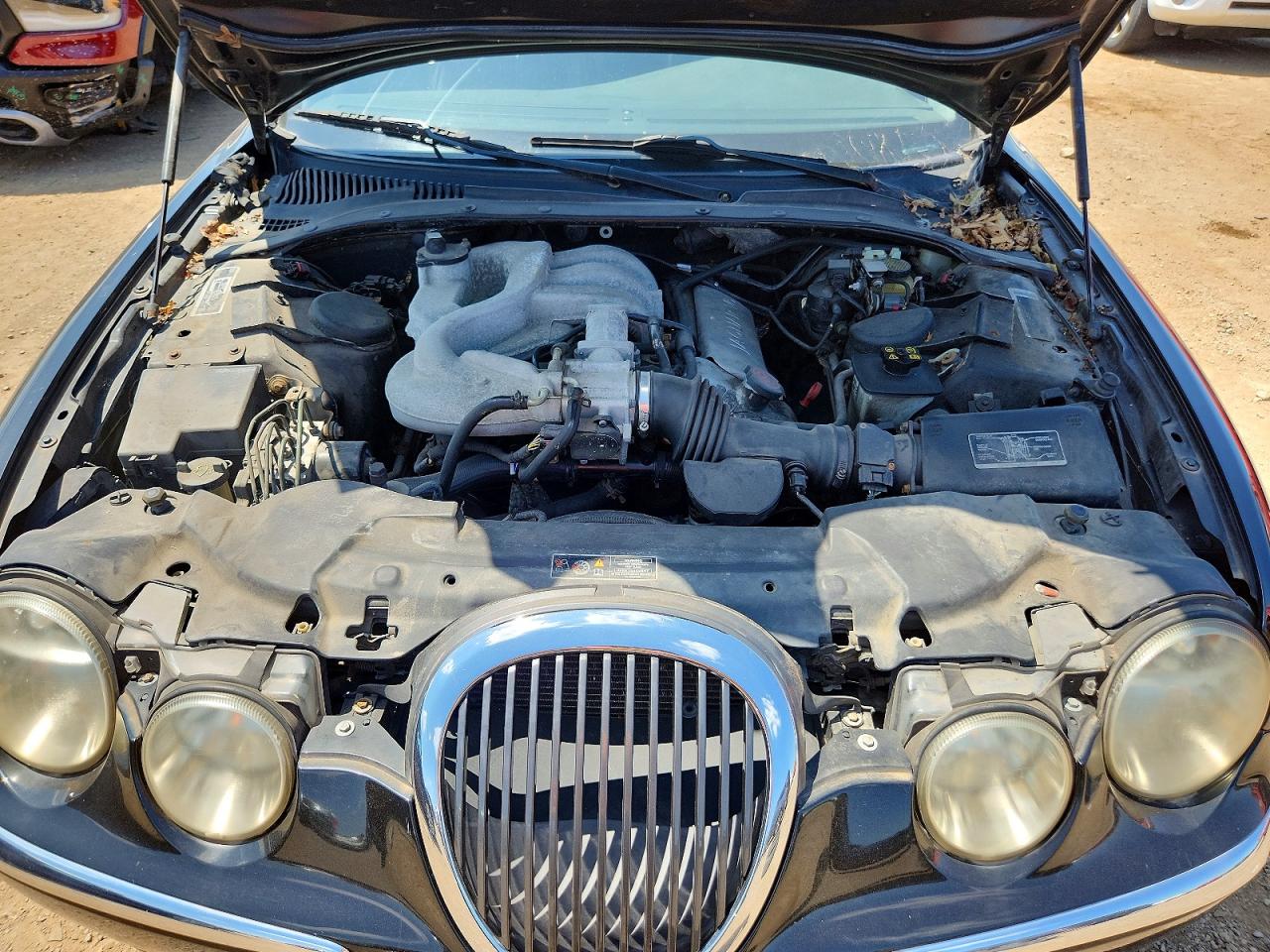 2001 Jaguar S-type Black vin: SAJDA01N81FL96073