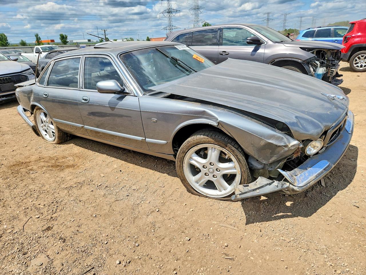 2002 Jaguar Xj Sport Gray vin: SAJDA12C32LF43893