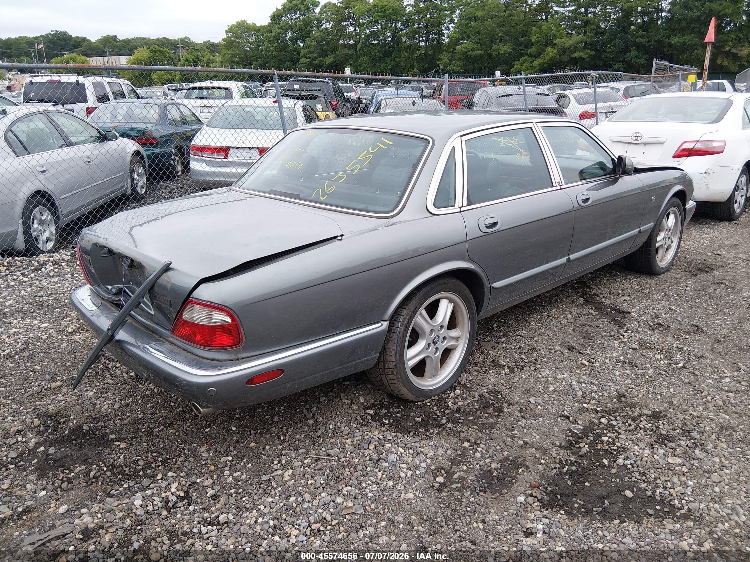 2002 Jaguar Xj8 Sport Серый vin: SAJDA12C32LF49337