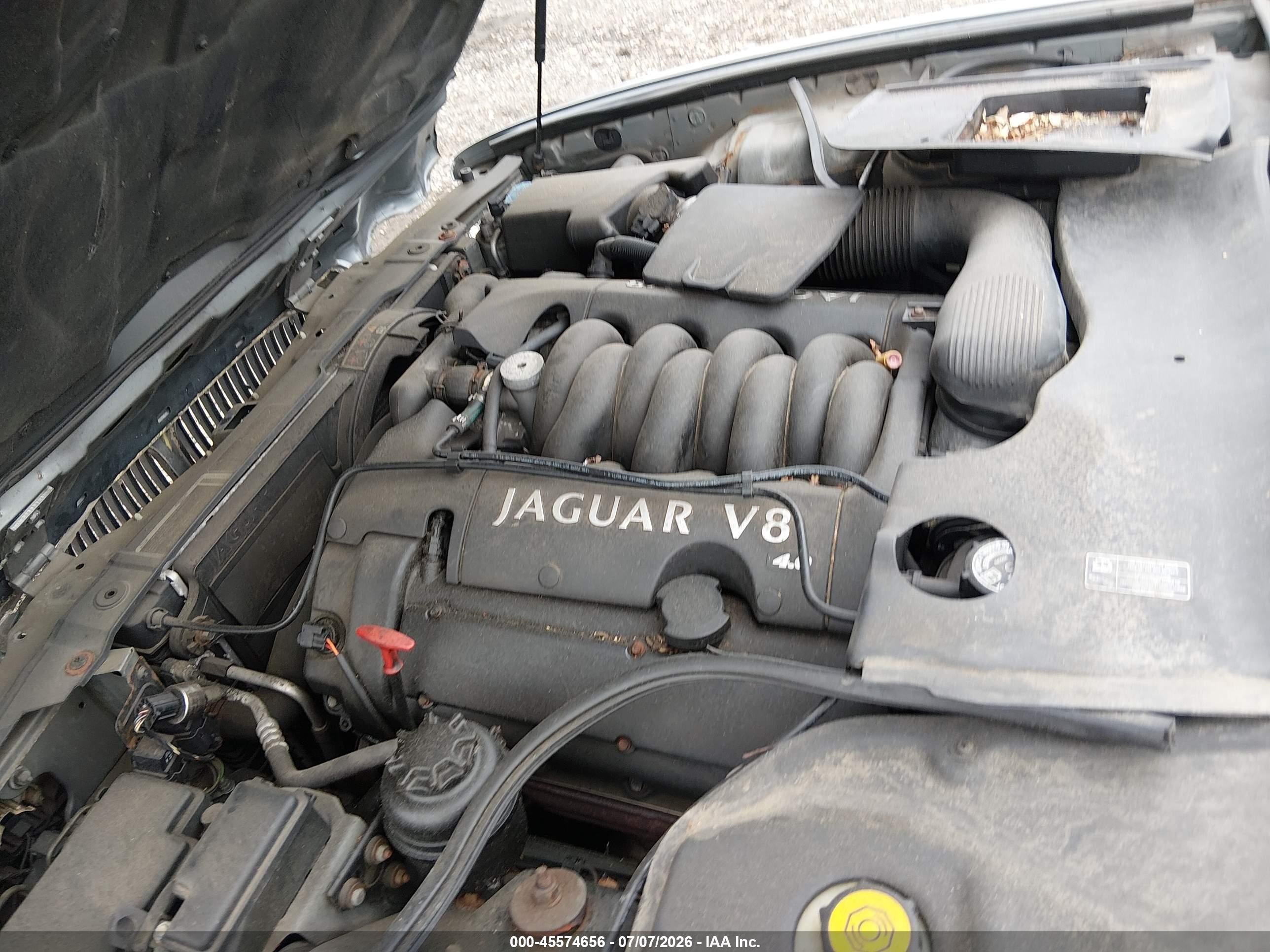 2002 Jaguar Xj8 Sport Серый vin: SAJDA12C32LF49337