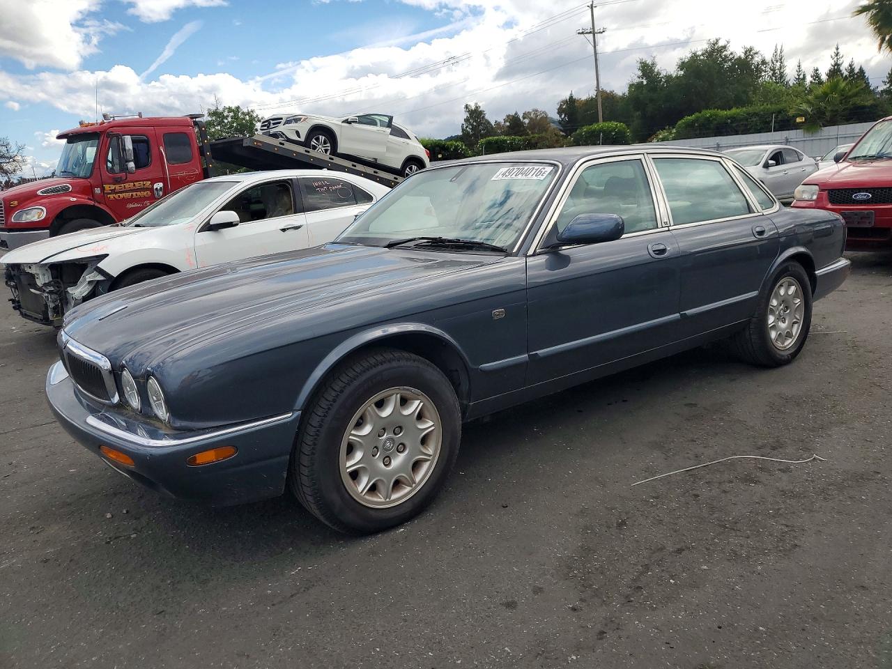 2001 Jaguar Xj8 Синий vin: SAJDA14C01LF36668