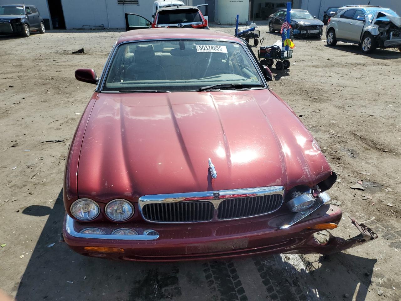 2002 Jaguar Xj8 Burgundy vin: SAJDA14C02LF40401