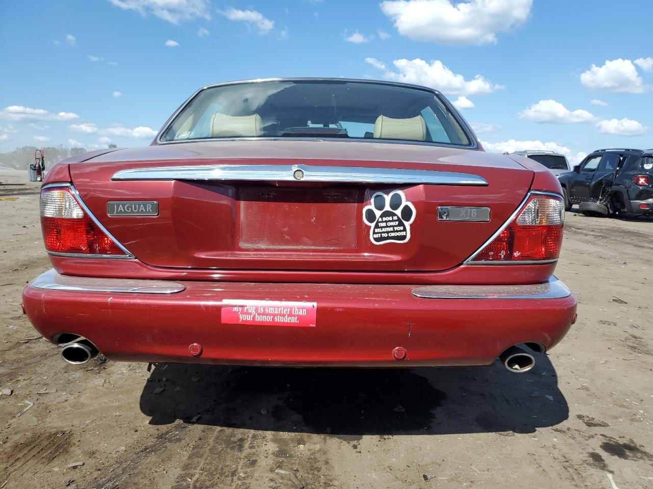 2002 Jaguar Xj8 Burgundy vin: SAJDA14C02LF40401