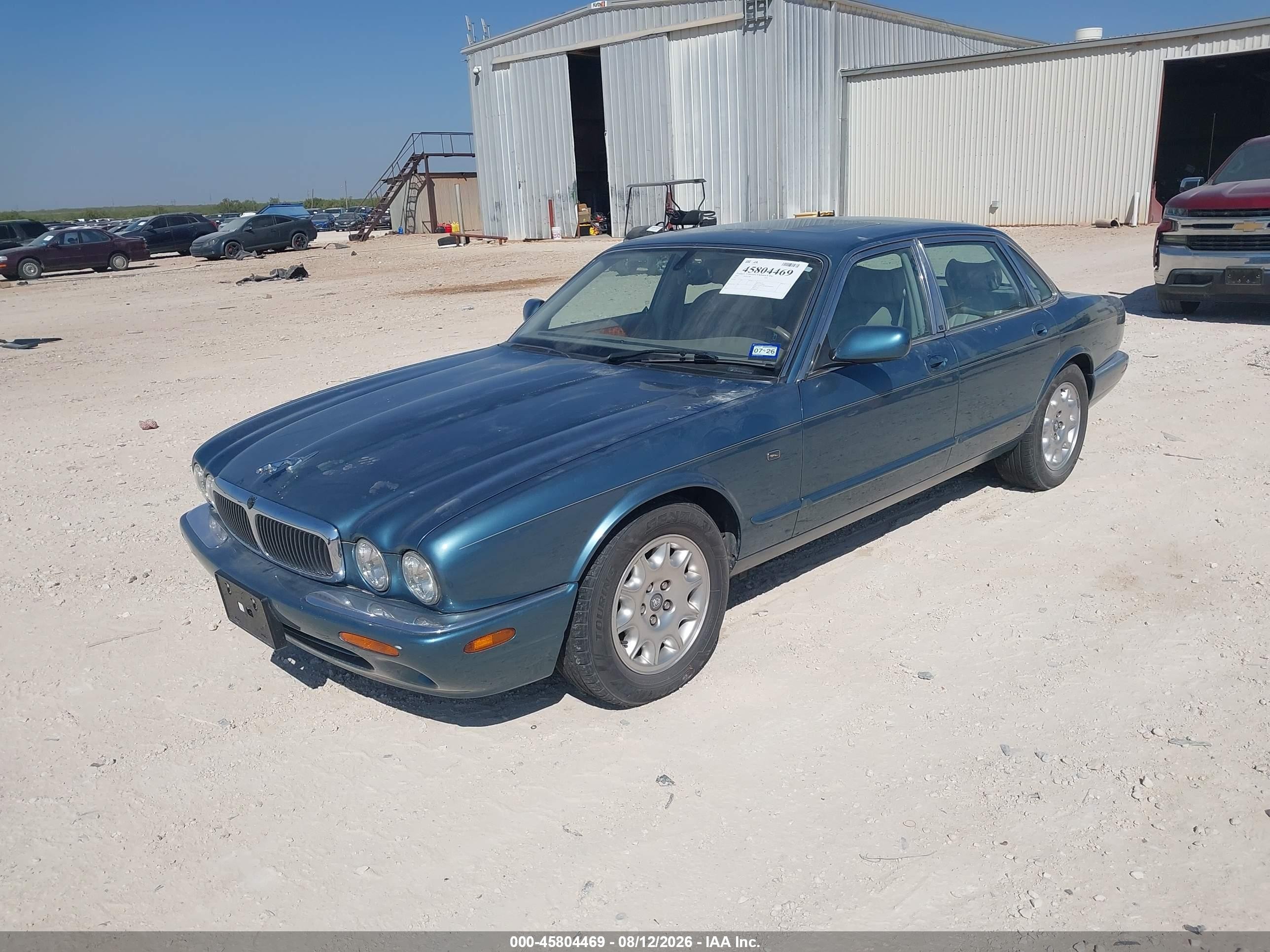 2000 Jaguar Xj (a6) Blue vin: SAJDA14C0YLF00134