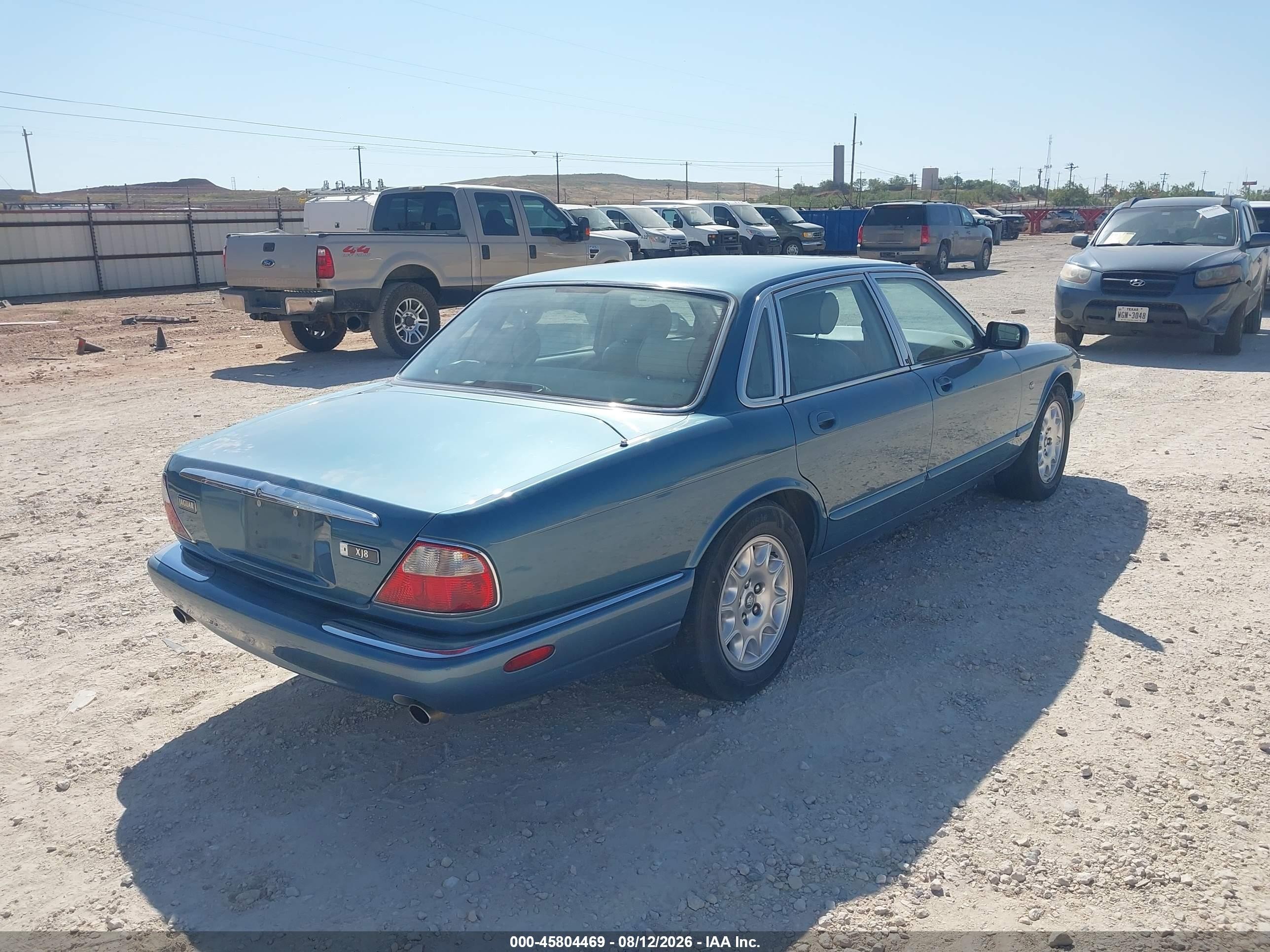 2000 Jaguar Xj (a6) Blue vin: SAJDA14C0YLF00134