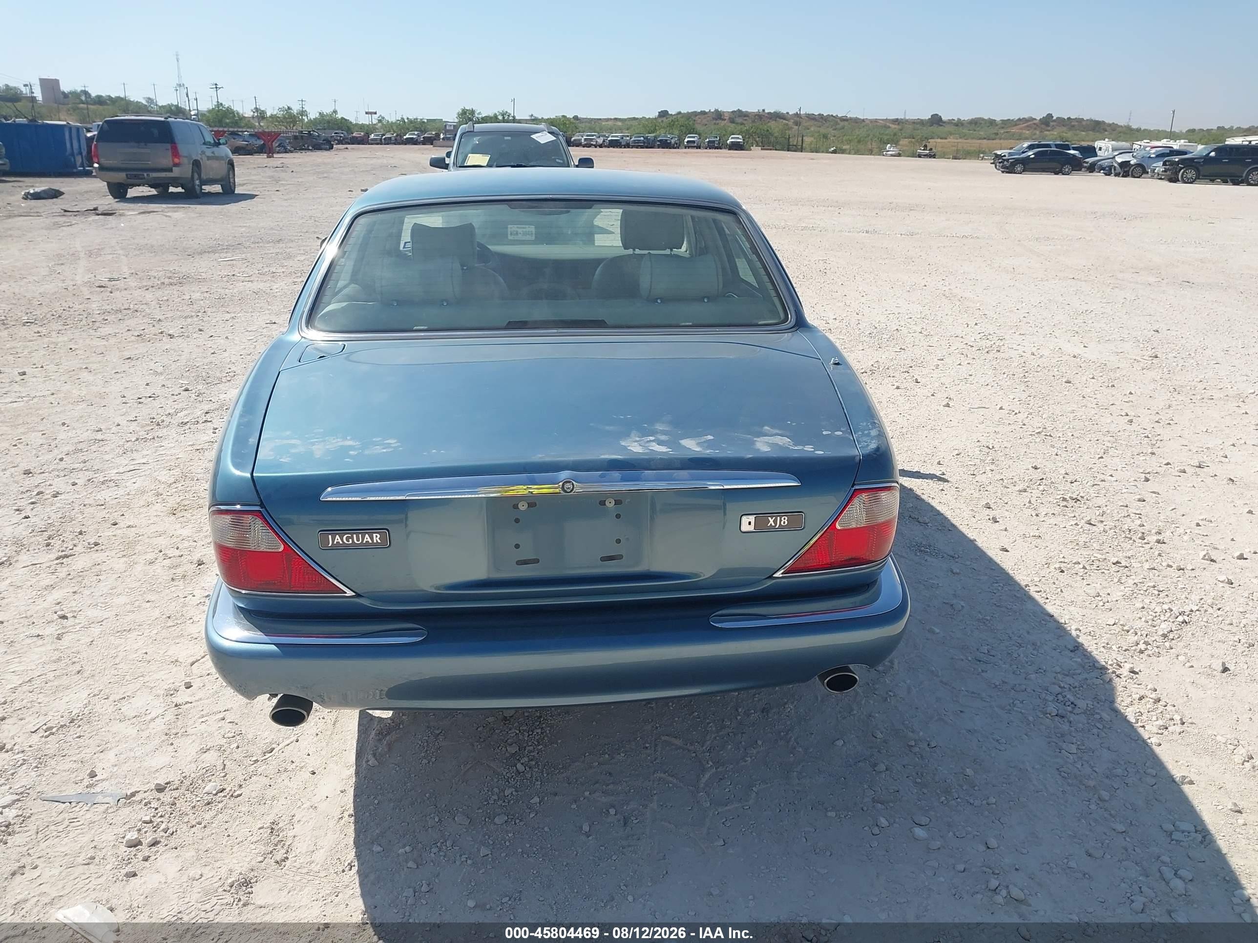 2000 Jaguar Xj (a6) Blue vin: SAJDA14C0YLF00134