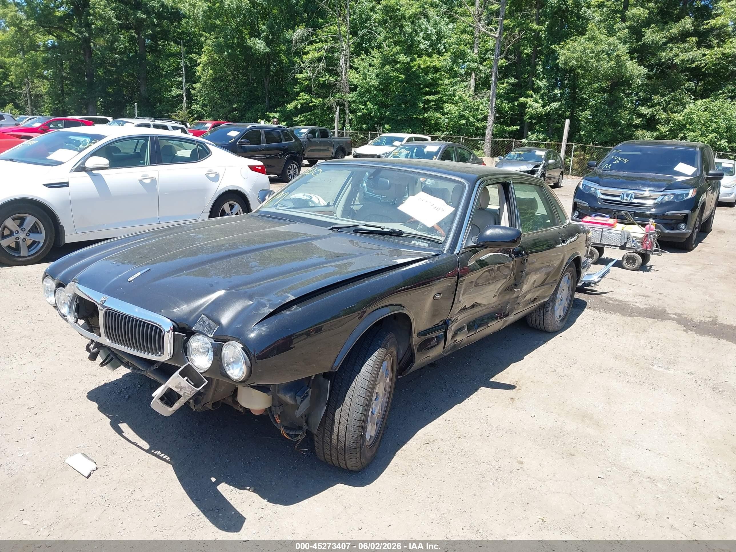2001 Jaguar Xj8   Black vin: SAJDA14C11LF25209