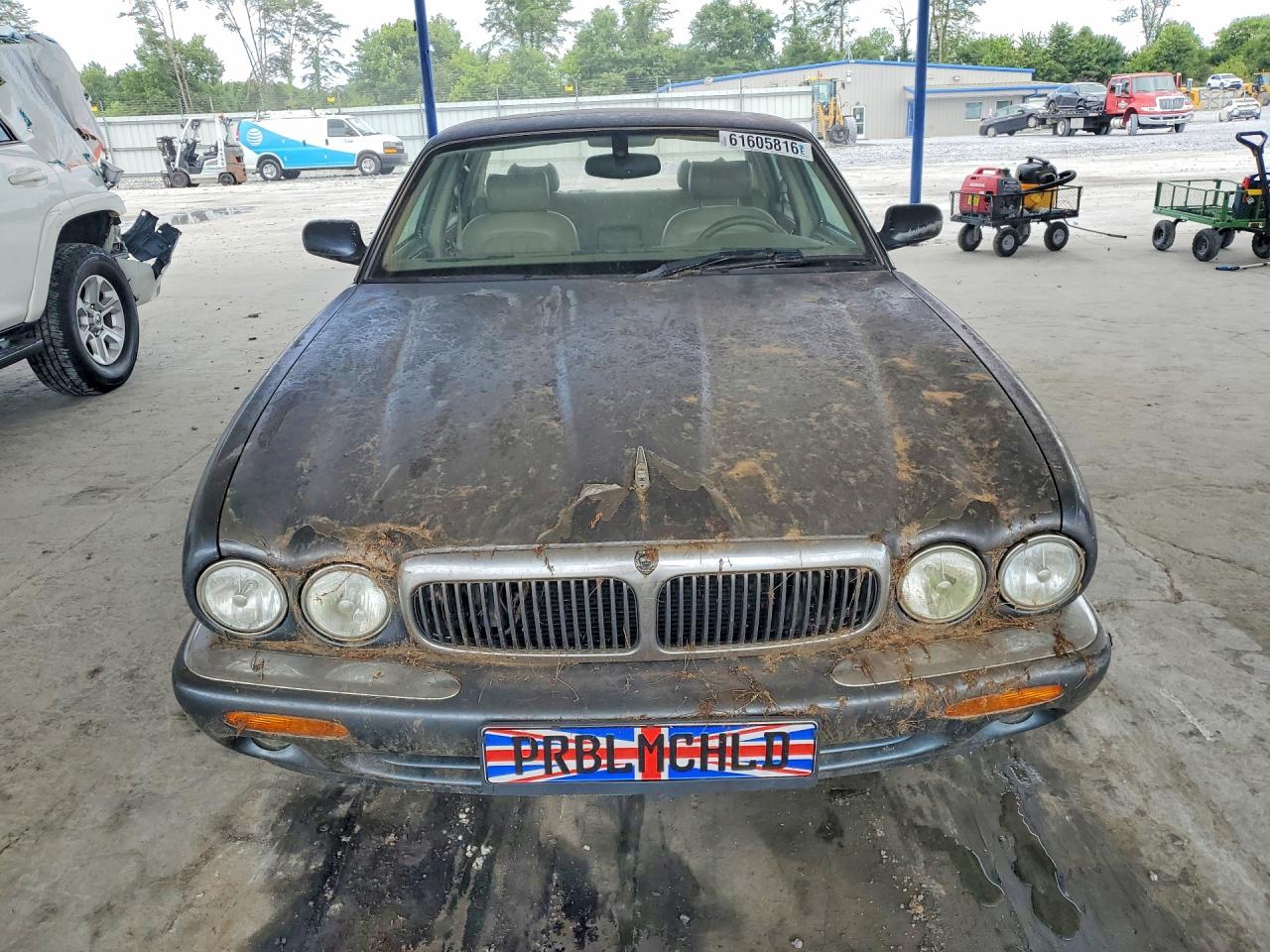 2000 Jaguar Xj8 Gray vin: SAJDA14C1YLF13765