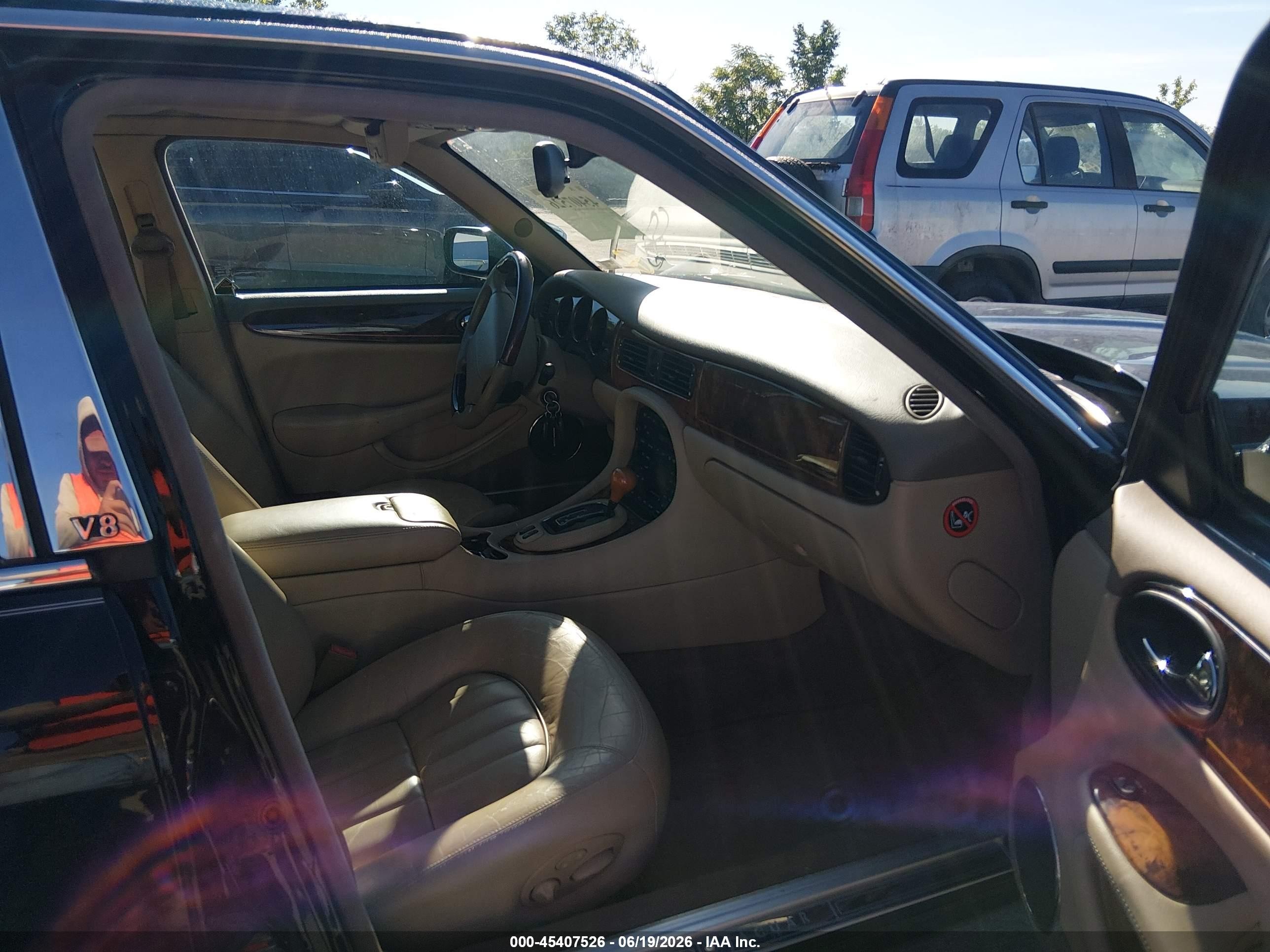2003 Jaguar Xj Xj8 Black vin: SAJDA14C23LF58268