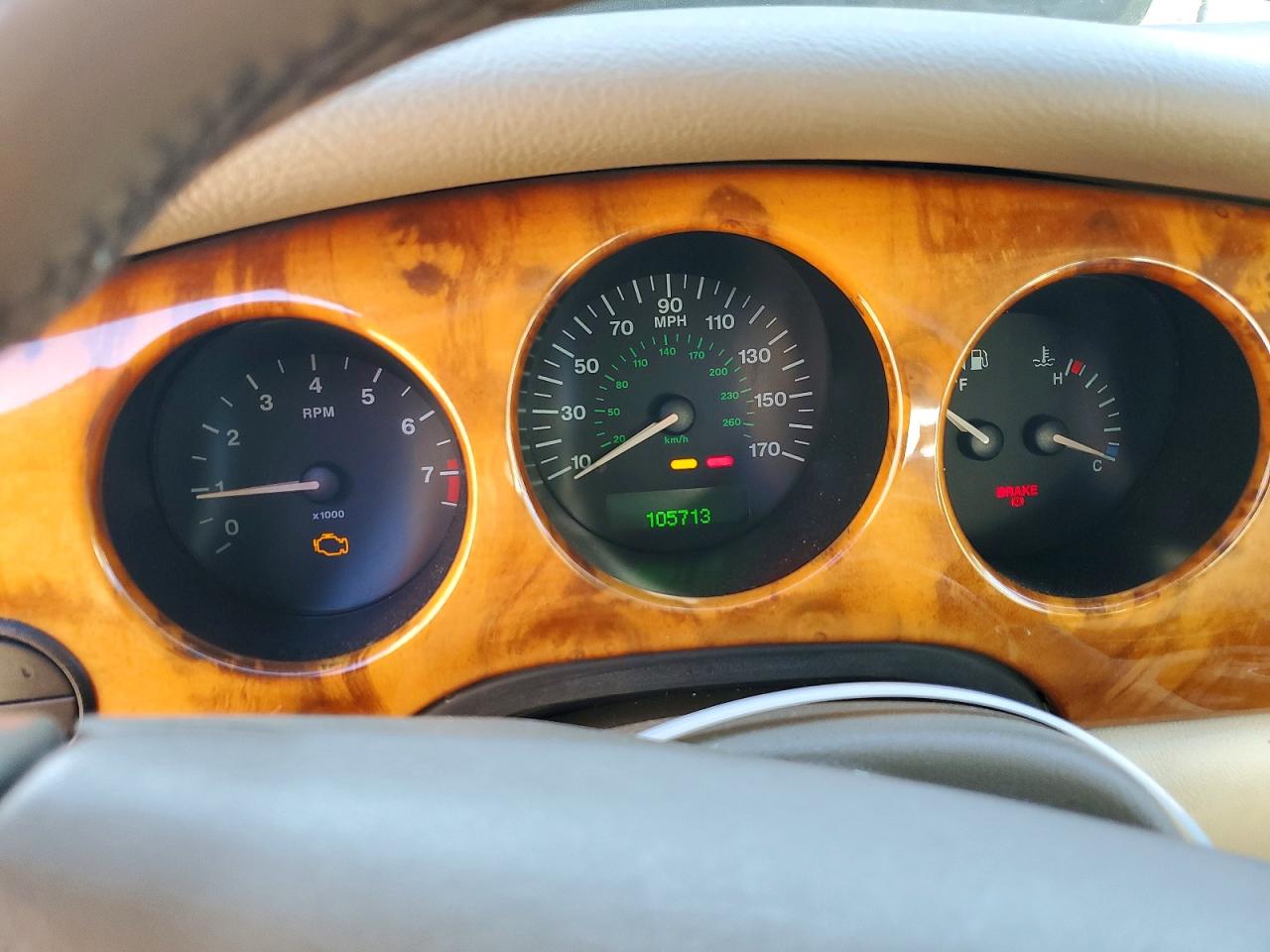 2000 Jaguar Xj8 Бирюзовый vin: SAJDA14C2YLF17341
