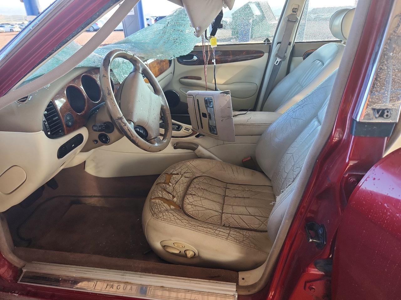 2002 Jaguar Xj8 Бордовый vin: SAJDA14C32LF44541