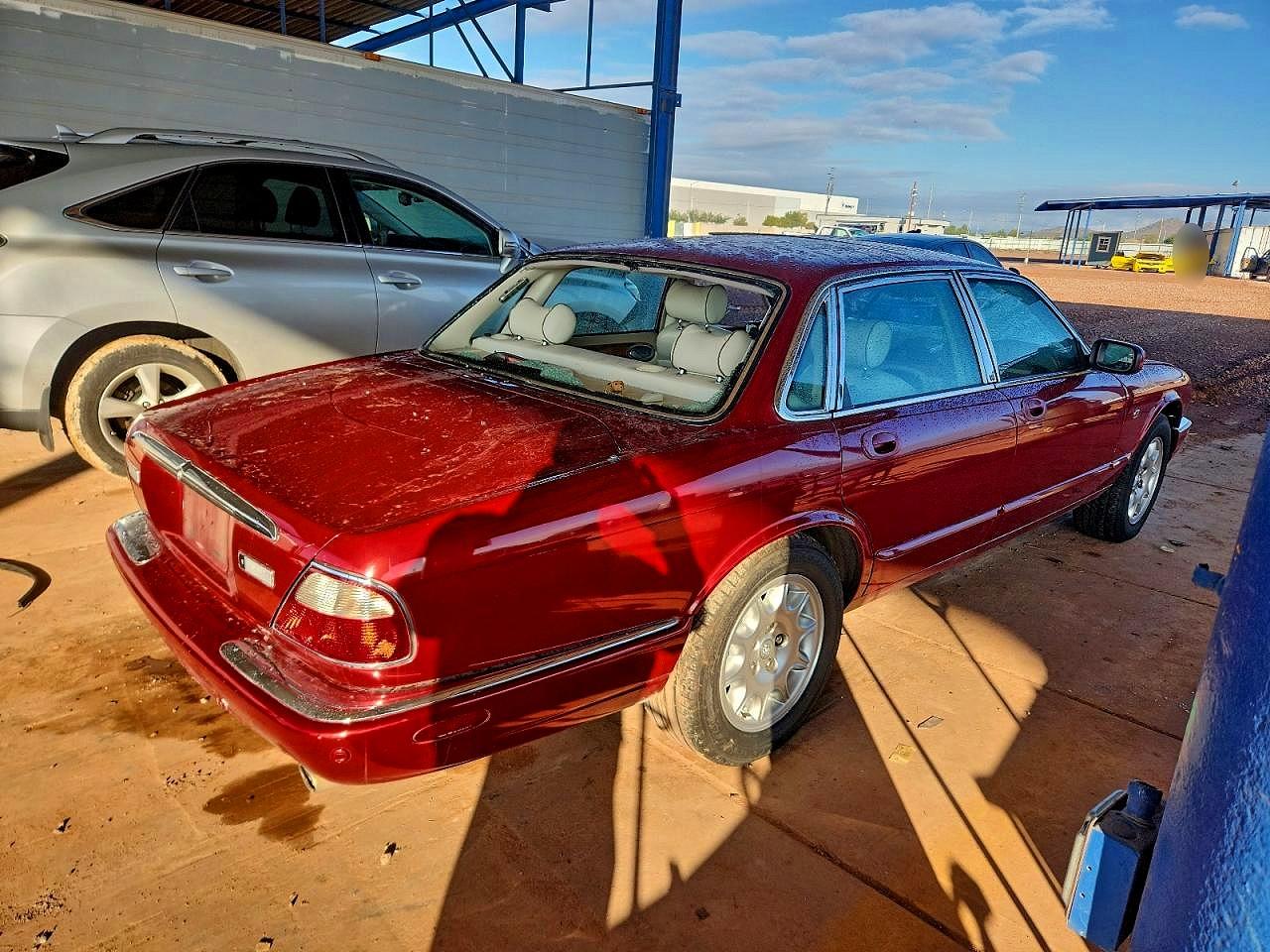 2002 Jaguar Xj8 Бордовый vin: SAJDA14C32LF44541