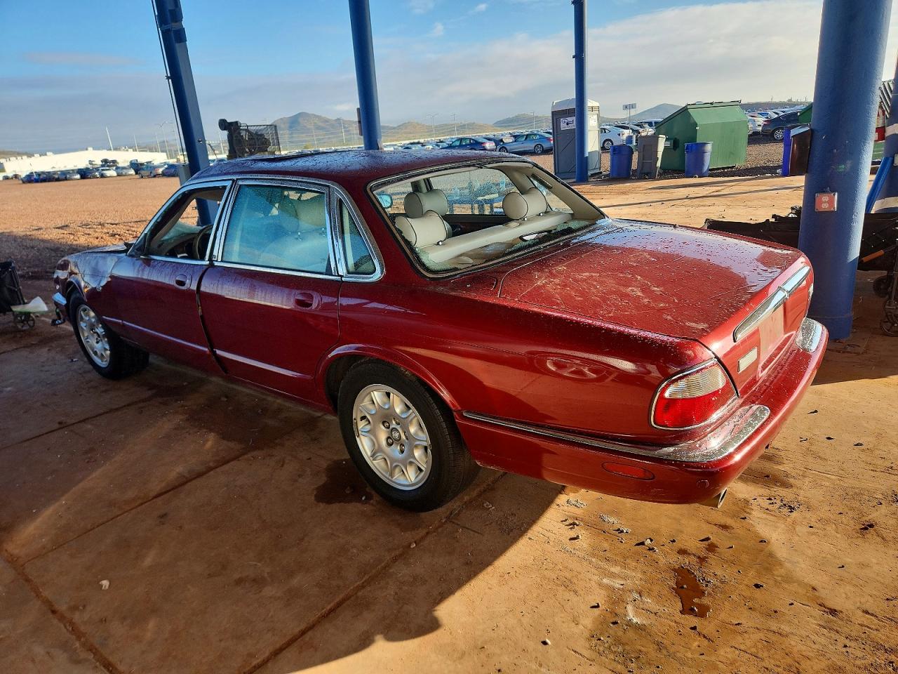 2002 Jaguar Xj8 Бордовый vin: SAJDA14C32LF44541
